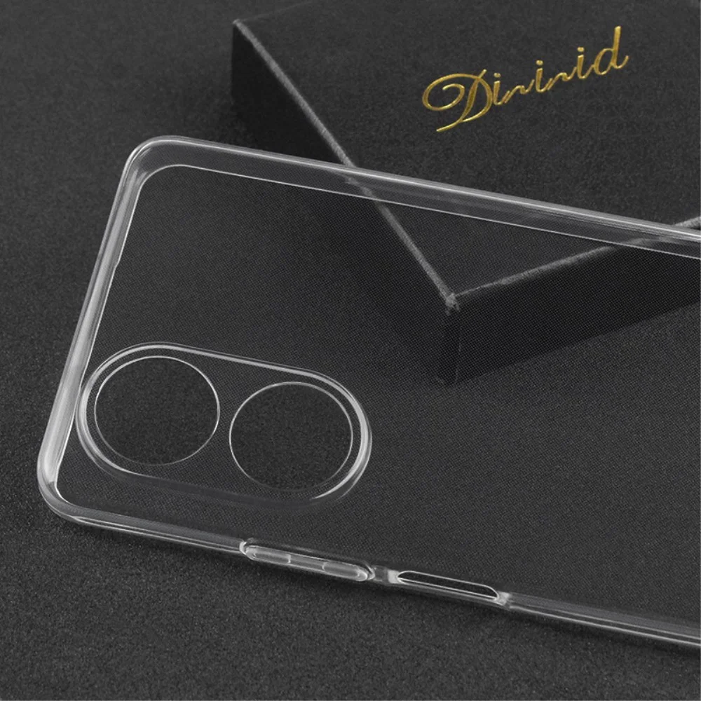 Oppo A78 4G Hoesje Dun TPU Back Cover Transparant afbeelding 3