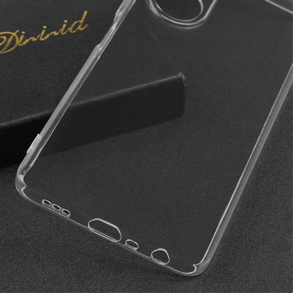 Oppo A78 4G Hoesje Dun TPU Back Cover Transparant afbeelding 4