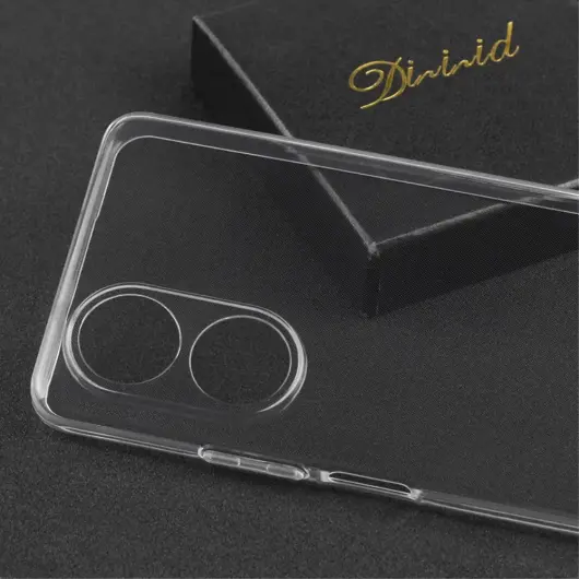 Oppo A78 4G Hoesje Dun TPU Back Cover Transparant afbeelding 3
