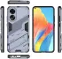 Oppo A78 4G Hoesje Shockproof Kickstand Back Cover Donker Blauw afbeelding 6