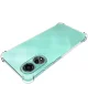 Oppo A78 4G Hoesje Schokbestendig en Dun TPU Back Cover Transparant