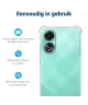 Oppo A78 4G Hoesje Schokbestendig en Dun TPU Back Cover Transparant