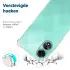Oppo A78 4G Hoesje Schokbestendig en Dun TPU Back Cover Transparant afbeelding 2