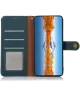 KHAZNEH Samsung S24 Ultra Hoesje RFID Book Case Leer Groen