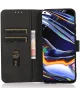KHAZNEH Google Pixel 8a Hoesje Retro Wallet Book Case Zwart