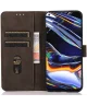 KHAZNEH Google Pixel 8a Hoesje Retro Wallet Book Case Bruin