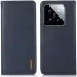 KHAZNEH Xiaomi 14 Hoesje Retro Wallet Book Case Blauw afbeelding 2