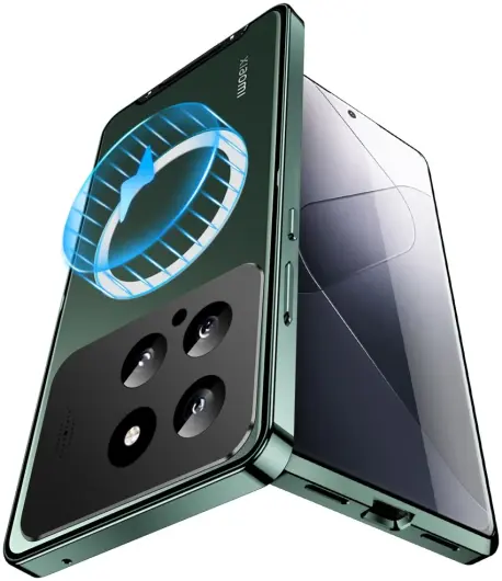 Xiaomi 14 Aroma Design Hoesje met MagSafe Schokbestendig Groen afbeelding 10