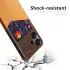 Xiaomi Redmi Note 13 Pro+ Hoesje met Kaarthouder Back Cover Oranje afbeelding 3