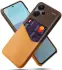Xiaomi Redmi Note 13 Pro+ Hoesje met Kaarthouder Back Cover Oranje afbeelding 1