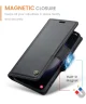 CaseMe 023 Samsung Galaxy S24 Hoesje RFID Book Case Zwart