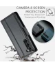 CaseMe 023 Samsung Galaxy S24 Hoesje RFID Book Case Zwart