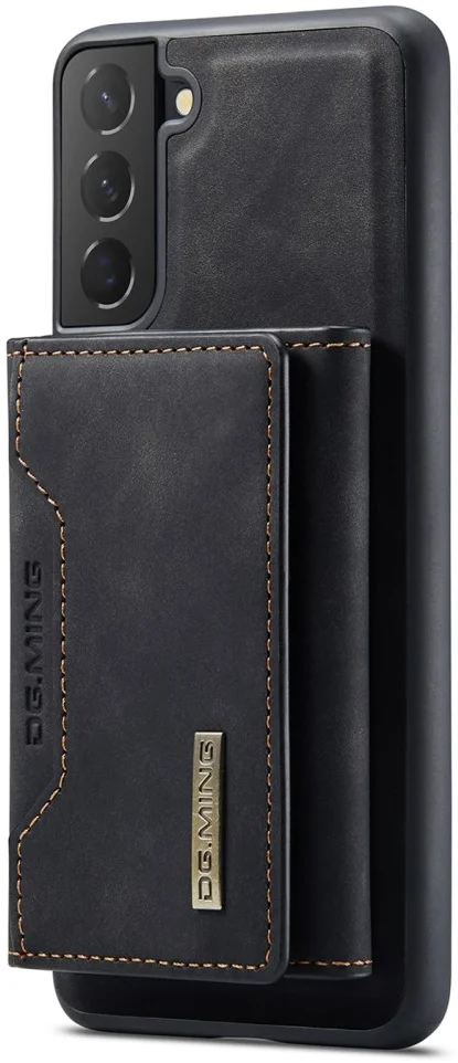 DG Ming Samsung Galaxy S24 Plus Hoesje Magnetische Portemonnee Zwart afbeelding 2