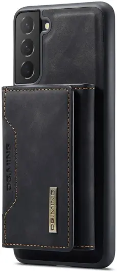 DG Ming Samsung Galaxy S24 Plus Hoesje Magnetische Portemonnee Zwart afbeelding 2