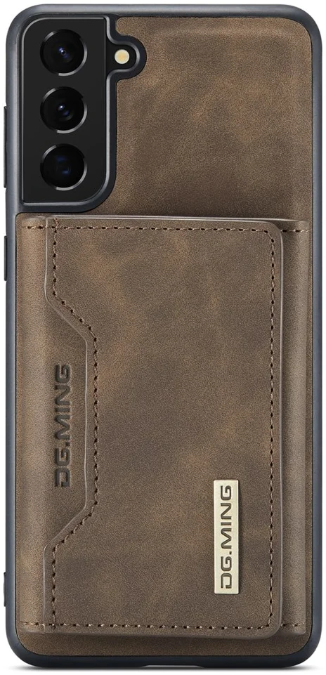 DG Ming Samsung Galaxy S24 Plus Hoesje Magnetische Portemonnee Bruin afbeelding 16