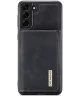 DG Ming Samsung Galaxy S24 Plus Hoesje Magnetische Kaarthouder Zwart