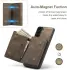 DG Ming Samsung Galaxy S24 Plus Hoesje Magnetische Kaarthouder Coffee afbeelding 7