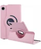 Samsung Galaxy Tab A9 Hoes 360° Draaibare Book Case Roze