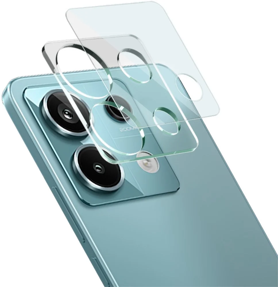 Imak Xiaomi Redmi Note 13 Pro 5G Camera Lens Protector +Lens Cap Clear afbeelding 1