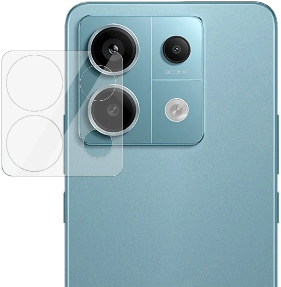 Imak Xiaomi Redmi Note 13 Pro 5G Camera Lens Protector +Lens Cap Clear afbeelding 3