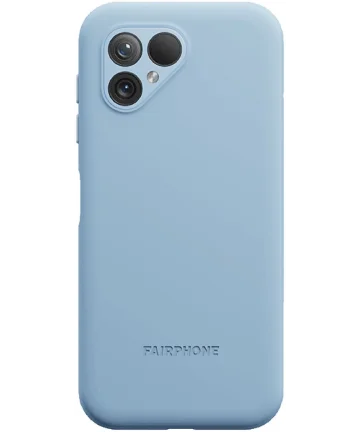 Originele FairPhone 5 Hoesje Protective Soft Case Back Cover Blauw Hoesjes