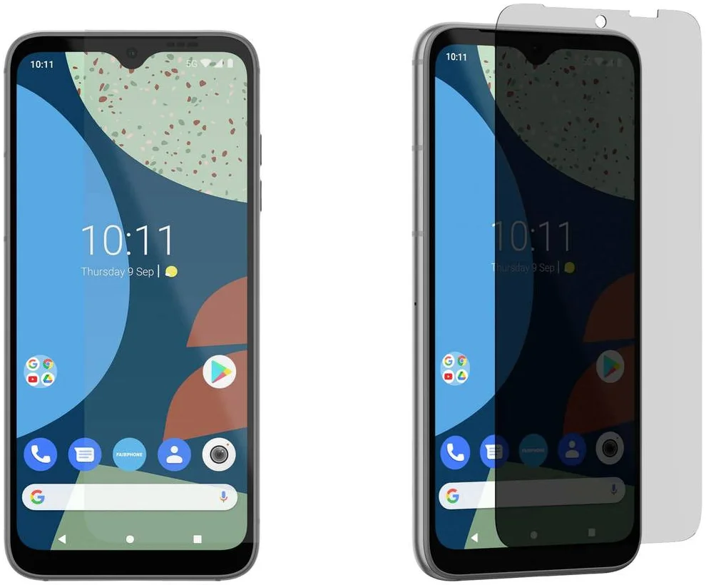 Originele FairPhone 5 Screen Protector Privacy Filter Tempered Glass afbeelding 2