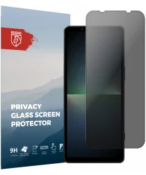 Rosso Sony Xperia 5 V 9H Tempered Glass Screen Protector Privacy