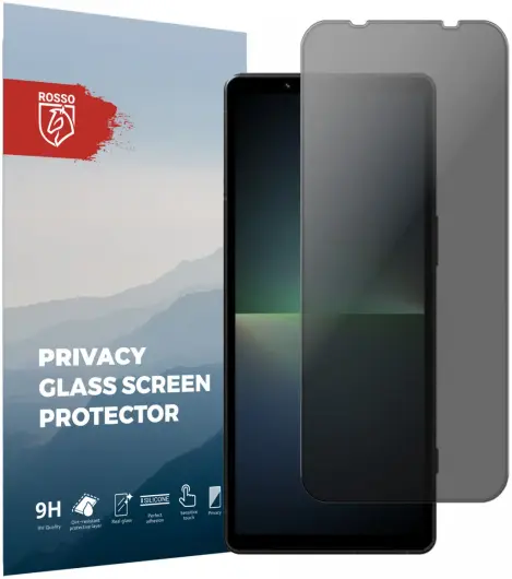 Rosso Sony Xperia 5 V 9H Tempered Glass Screen Protector Privacy afbeelding 1
