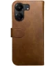 Rosso Element Xiaomi Redmi 13C / Poco C65 Hoesje Book Case Wallet Bruin