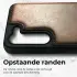 Rosso Elite Samsung S22 Hoesje MagSafe Book Case Echt Leer Bruin afbeelding 6