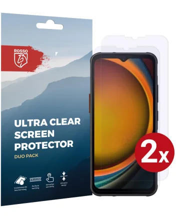 Rosso Samsung Galaxy Xcover 7 Screen Protector Ultra Clear Duo Pack Screen Protectors