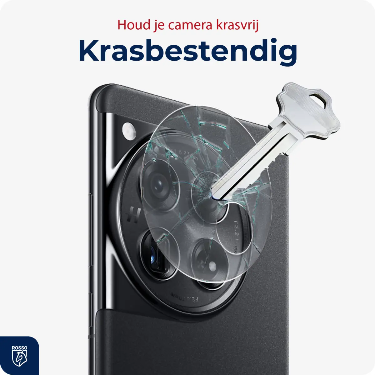 Rosso OnePlus 12 Camera Lens Protector Transparant afbeelding 4
