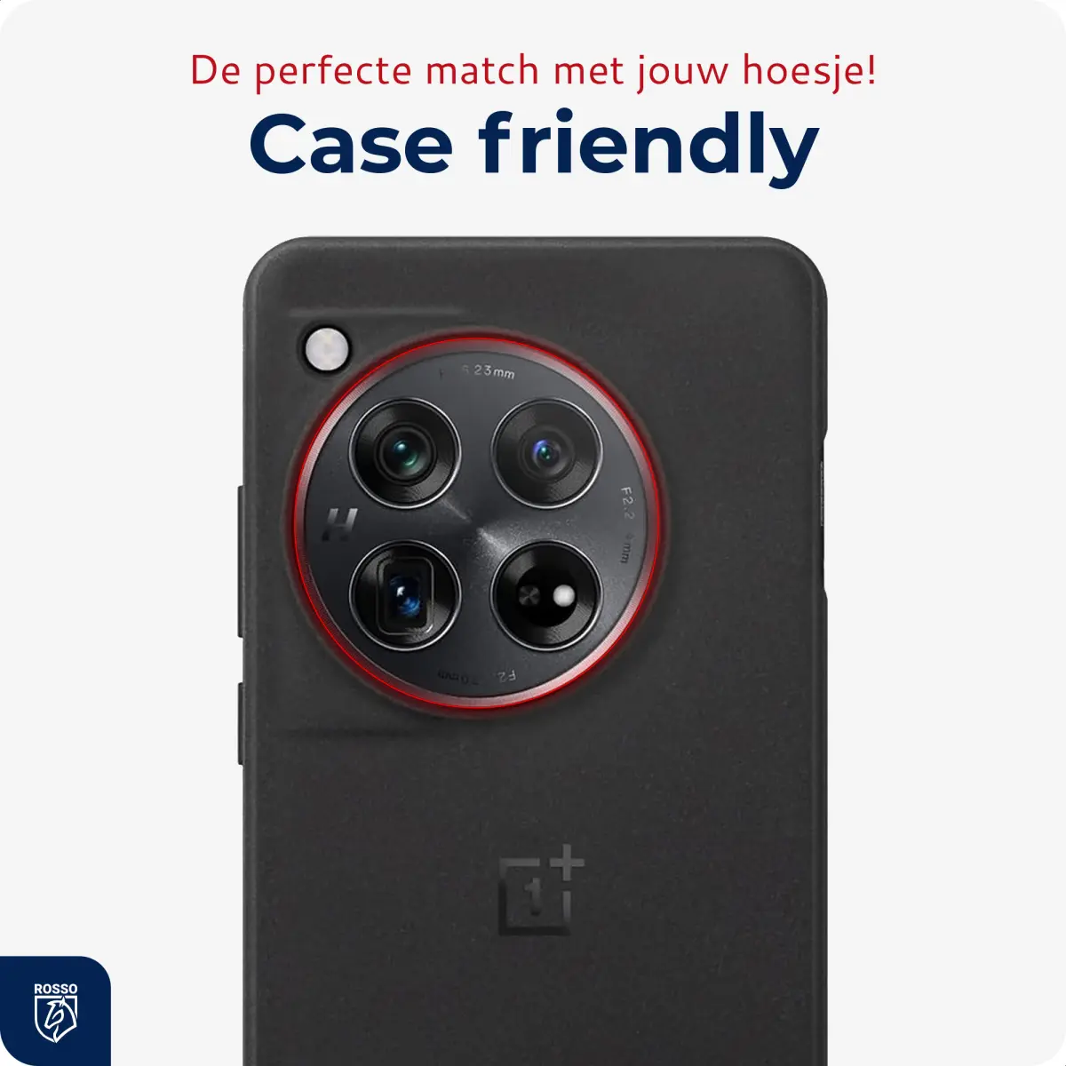 Rosso OnePlus 12 Camera Lens Protector Transparant afbeelding 7