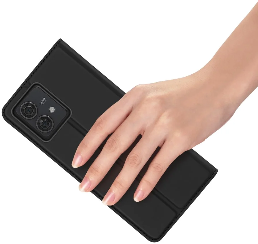 Dux Ducis Skin Pro Motorola Moto Edge 40 Neo Hoesje Portemonnee Zwart afbeelding 7