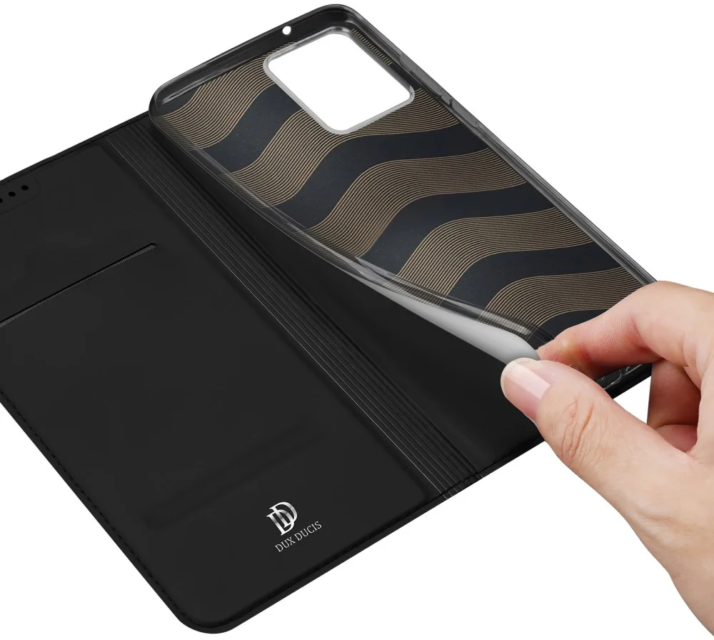 Dux Ducis Skin Pro Motorola Moto Edge 40 Neo Hoesje Portemonnee Zwart afbeelding 8