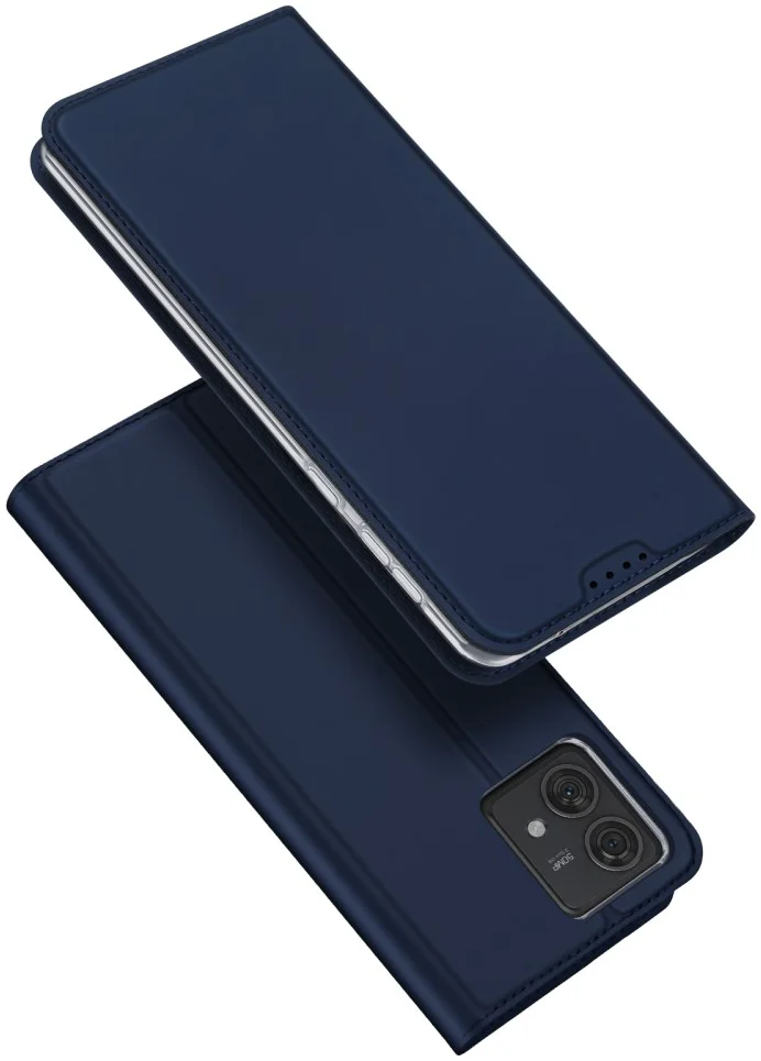 Dux Ducis Skin Pro Motorola Moto Edge 40 Neo Hoesje Portemonnee Blauw afbeelding 1