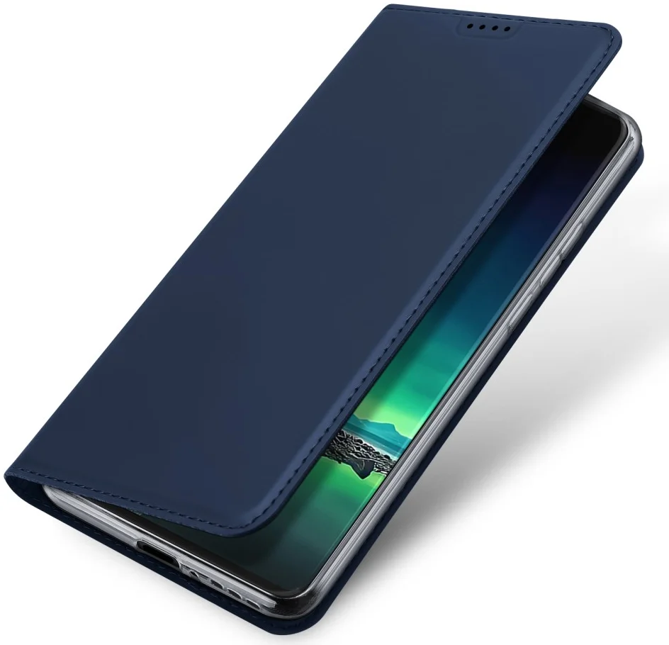 Dux Ducis Skin Pro Motorola Moto Edge 40 Neo Hoesje Portemonnee Blauw afbeelding 6