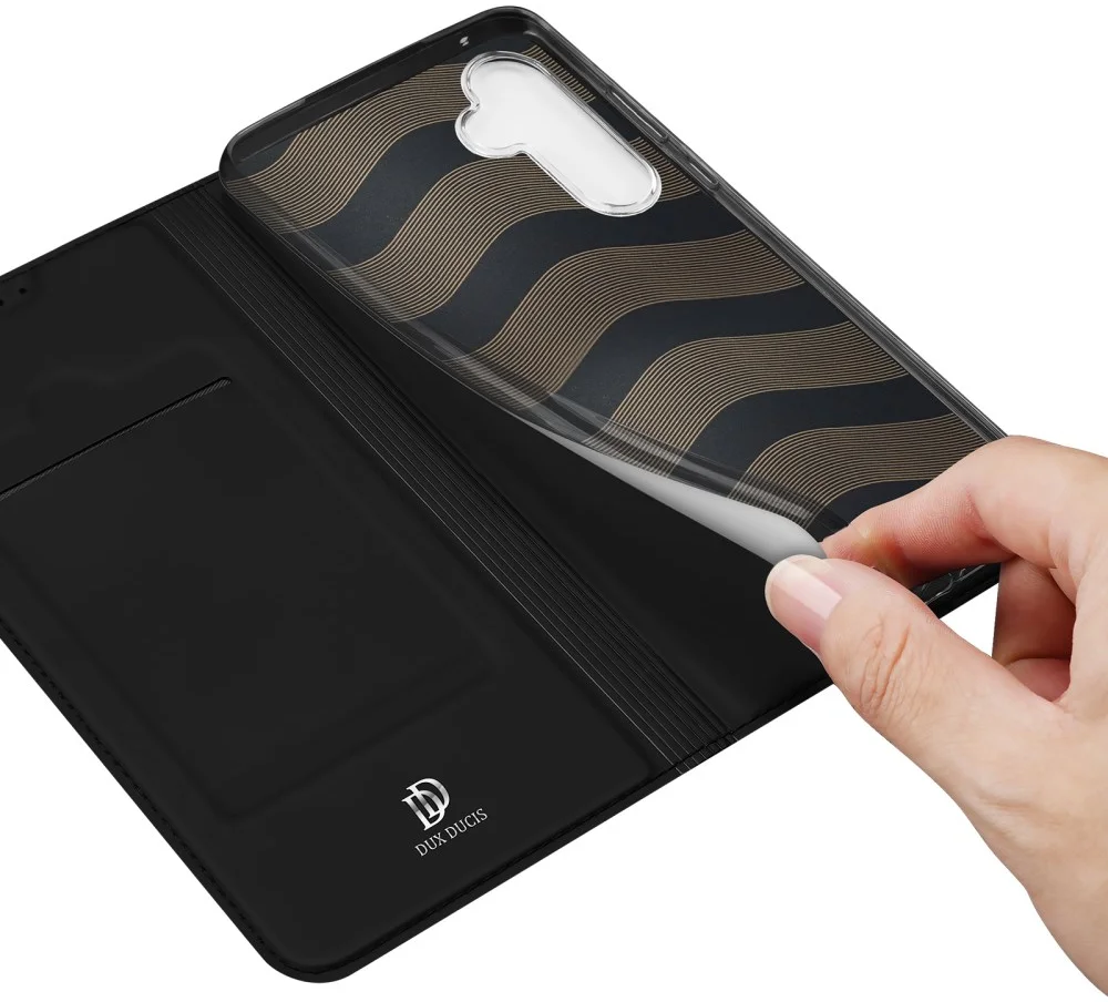 Dux Ducis Skin Pro Samsung Galaxy A35 Hoesje Portemonnee Zwart afbeelding 8