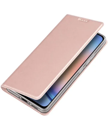 Dux Ducis Skin Pro Samsung Galaxy A35 Hoesje Portemonnee Roze Hoesjes