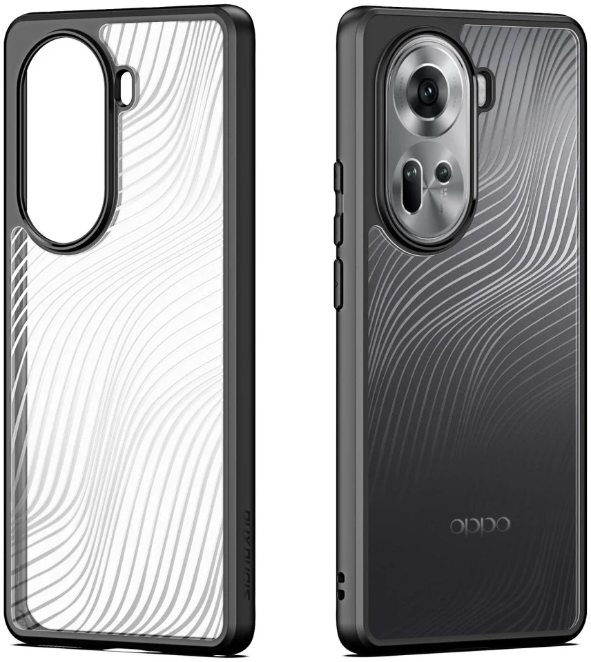 Dux Ducis Aimo Oppo Reno 11 Hoesje Back Cover Zwart afbeelding 3