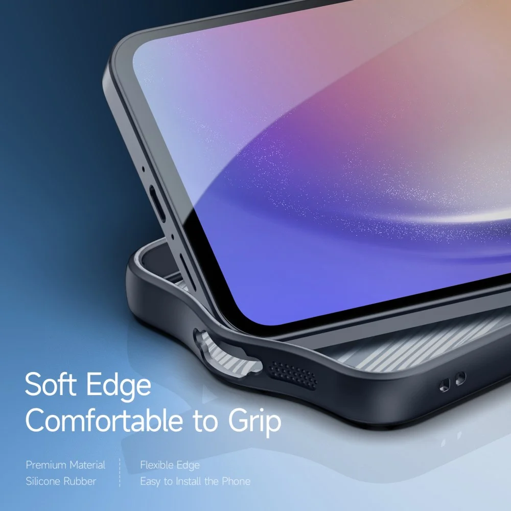 Dux Ducis Aimo Samsung Galaxy A55 Hoesje Back Cover Zwart afbeelding 9