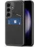 Dux Ducis Rafi Samsung S24 Plus Hoesje MagSafe Pasjes Houder Zwart