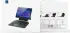 Dux Ducis Samsung Galaxy Tab A9 Plus Hoes Bluetooth Toetsenbord Zwart afbeelding 12