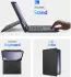 Dux Ducis Samsung Galaxy Tab A9 Plus Hoes Bluetooth Toetsenbord Zwart afbeelding 5