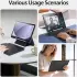 Dux Ducis Samsung Galaxy Tab A9 Plus Hoes Bluetooth Toetsenbord Zwart afbeelding 8