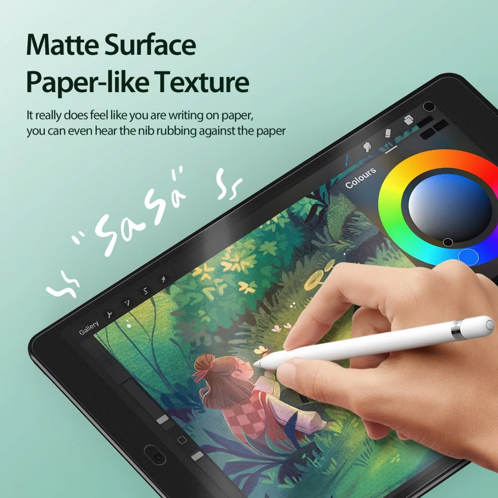 Dux Ducis Naad Paperlike Apple iPad 10.2 Screenprotector afbeelding 6