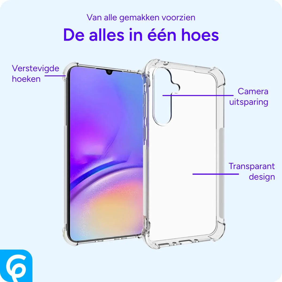 Samsung A35 Hoesje Schokbestendig en Dun TPU Back Cover Transparant afbeelding 6