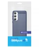 Samsung Galaxy A35 Hoesje Geborsteld TPU Flexibele Back Cover Blauw
