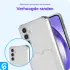 Samsung Galaxy A55 Hoesje Dun TPU met Pasjeshouder Transparant afbeelding 5