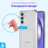 Samsung Galaxy A55 Hoesje Dun TPU met Pasjeshouder Transparant afbeelding 4